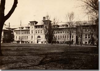 Old Main in the 1920s