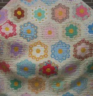 Quilt made by Ethel Florence Christenson