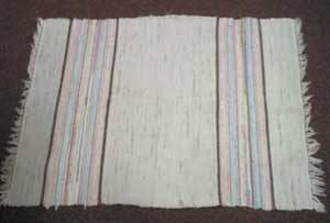 Rug made by Ethel Hill