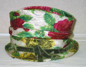 Metallic Print Hat