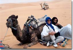 Patricia Williams in Morocco